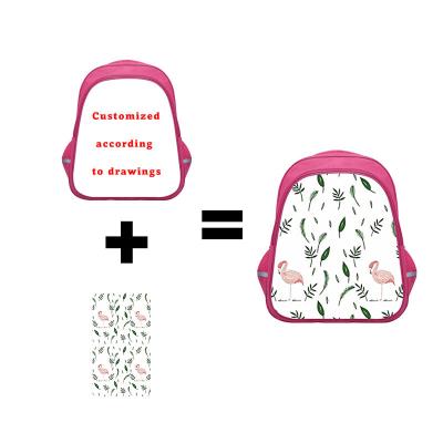 China Waterproof Classical Teenage Primary Children Custom Printed School Bag Backpack Set For Kids for sale