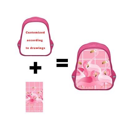 China Waterproof Custom Service Fashion Design Primary Cartoon Anime Girls Pink School Backpack Custom Logo Back To School Student for sale