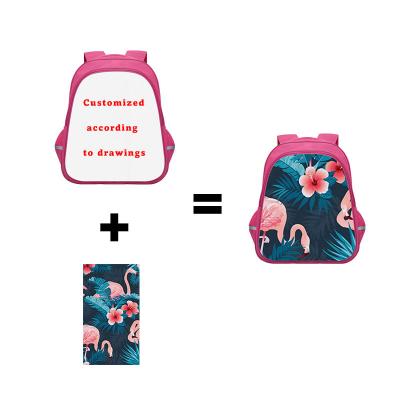 China Waterproof New Large Capacity School Backpack For Children Bags Pupils Waterproof School Bags For Girl Printing Logo for sale