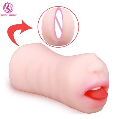 China Real Sex Body Feel Man Masturbator Cup Realistic Real Sex Body Feel Realistic Pockets Super Pussy Vagina For Man for sale