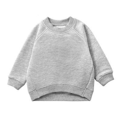 China 100% Oversized QUICK DRY Cotton Hoodie Pullover Kids Sweatshirts Baby Boy Clothes for sale