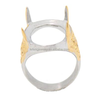 China Custom Factory Wholesale Gold Ring Models, Stainless Steel Ring Without Stone Indonesia for sale