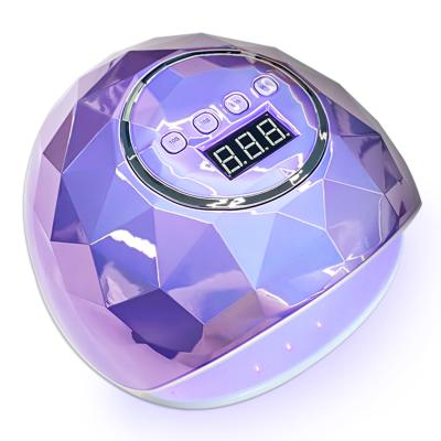 China High Quality UV Led Curling Nail Lamp 110W Gel Nail Lamp Light 4 Timer Setting Nail Salon Curling Lamp for sale