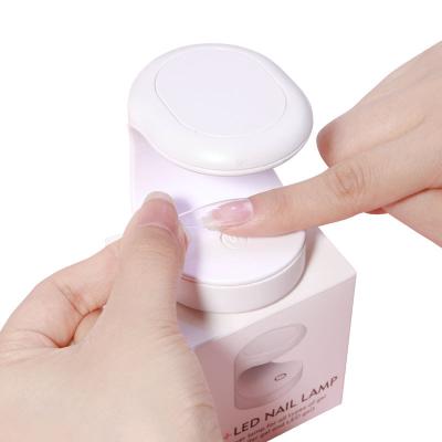 China 2021 Convenient New Design Beauty Personal Care Manicure Tools Mini UV Led Lamp For Nail Gel for sale