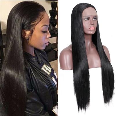 China Wholesale Silky Straight Wave Good Quality Full Lace Long Straight Human Hair Wigs For Black Women for sale