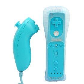 China Digital WII U Game Controller Nunchuck Combo 2 In 1 Multi - Function With Silicone Case for sale