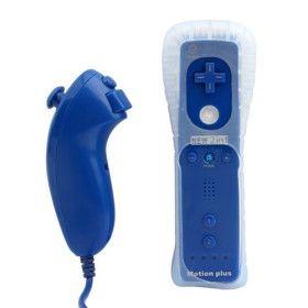 China 2 In 1 WII U Game Controller Wireless Remote Nunchuck Controller With Built In Motion for sale