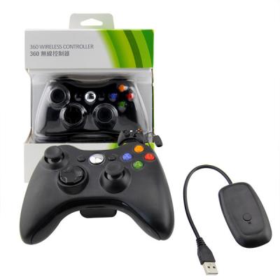 China Controlador 2.4GHz Bluetooth sem fio Gamepad do jogo de XBOX 360 de duas baterias do AA à venda