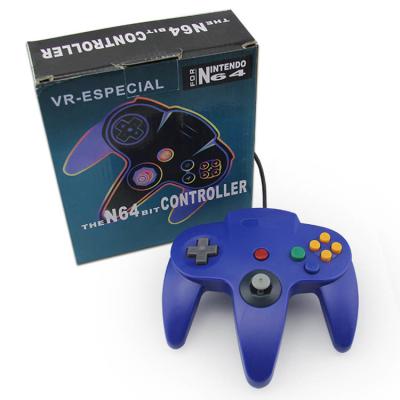 China De los colores variados N64 del juego del regulador de control del palillo cordón análogo del cable de largo los 6ft en venta