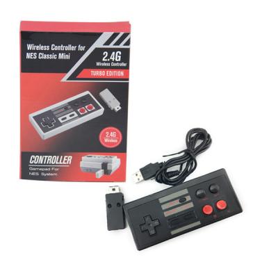 China 2.4G Wireless Turbo NES Classic Game Controller With 400mA Lithium Battery for sale