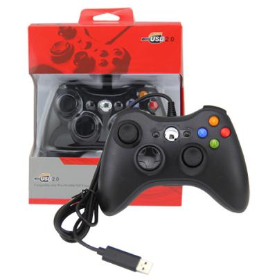 China Bedieningshendel van de de Spelbesturingkunststof van Xbox de Slanke 360 USB voor PC-Spelen Te koop