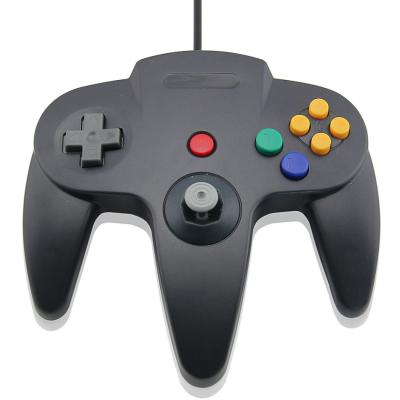 Chine Contrôleur d'Usb du noir N64 de manette de jeu, contrôleur de Nintendo 64 pour Android à vendre