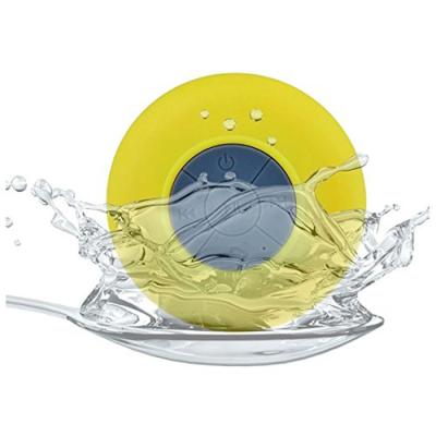 China Cheap Portable Wireless Mini Speaker Ipx 4 Sucker Shower Waterproof Cell Phone Speaker for sale