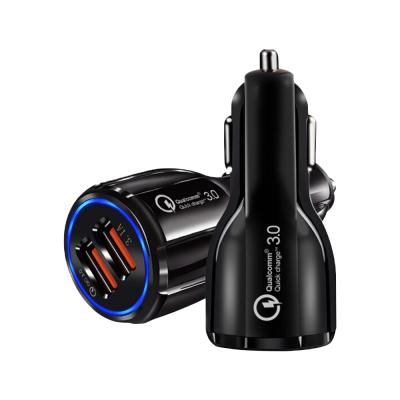 China Mobile Phone QC 3.0 Fast Charging Car Charger For iPhone , 6A Usb Car Charger for sale