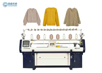 Chine Double System Automatic Sweater Knitting Machine With Comb à vendre