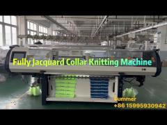 Fully Jacquard Collar Knitting Machine