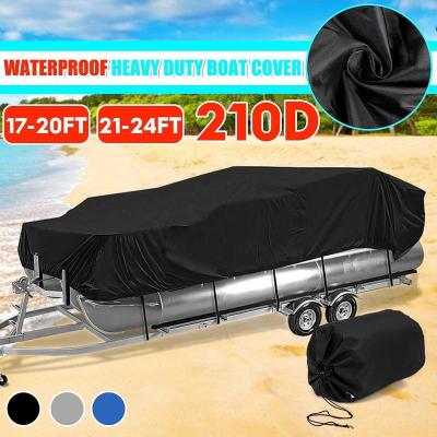 China Boat Fishing Speedboat Water Proof Oxford Material V-Neck Protective Cover Rain And Sun Proof for sale