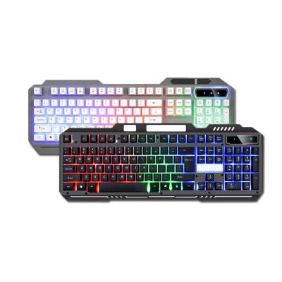 China Hot Selling 104 Keys Plug and Play Factory Gaming Keyboard RGB Mechanical Gaming Keyboards For Gamer for sale