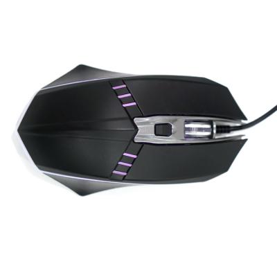 China 3200 DPI Game Gaming Mouse RGB Backlit Hot Selling Rainbow Backlit Wired Mouse for sale