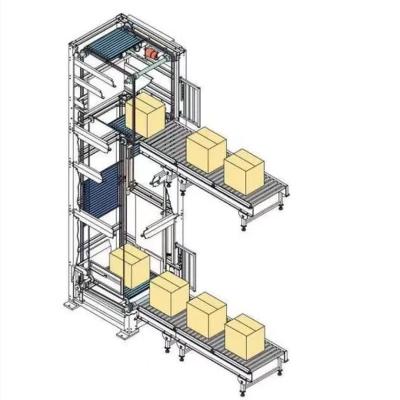 China Easy Operation Automatic Warehouse Continuous Type Industrial  Lift  Elevator For Material for sale