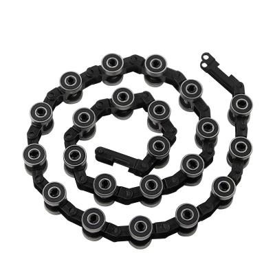 China Modern 17 22 24  nodes Links Escalator Parts  Kone Escalator Rotary Chain for sale