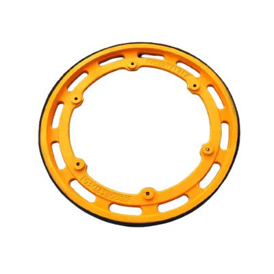 China Modern Kone 5300917D10  Escalator Parts Escaloror Friction Wheel Handrail Drive Wheel 588*497*30mm for sale