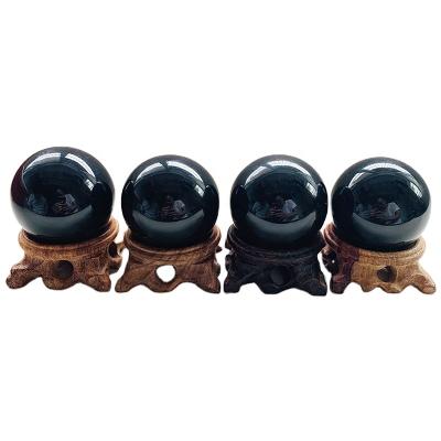 China Europe wholesale price decoration high quality natural obsidian crystal home sphere for sale