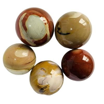 China Europe wholesale price high quality natural crystal sphere home decoration mookaite sphere for sale