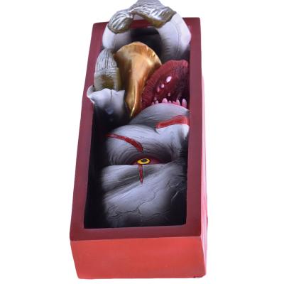 China Europe Halloween Horror Ghost Clown Clown Statue Artwork Monster Resin Ornaments On Shelf Crafts for sale