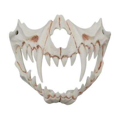 China China Halloween Resin Haunted House Mask Ornament for sale