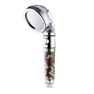 China With Slide Bar Stone Modern Stream High Pressure Shower Head With Single Head For Bathroom for sale