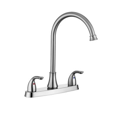 China Electric Faucets Wholesale Vegetable Kitchen Sink Faucet USA Stainless Steel Material for sale