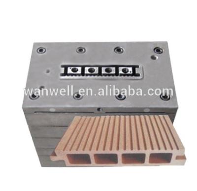 China PE Steel Wood Profile Plastic Extrusion Die for sale