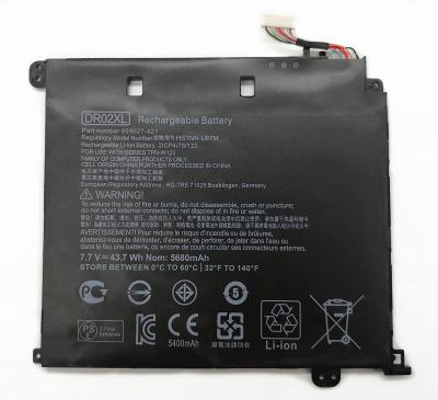 China LAPTOP DR02XL 7.7V 43.7Wh HSTNN-IB7M Replacement Battery for H-P Chromebook 11 Series G5 G5 Touch Laptop Battery for sale