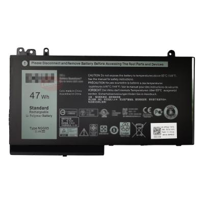 China Laptop Charging 47Wh 11.4V NGGX5 Battery 3 Cell For Dell Latitude E5270 E5470 E5570 P48F001 Precision M3510 Series Laptop Battery for sale