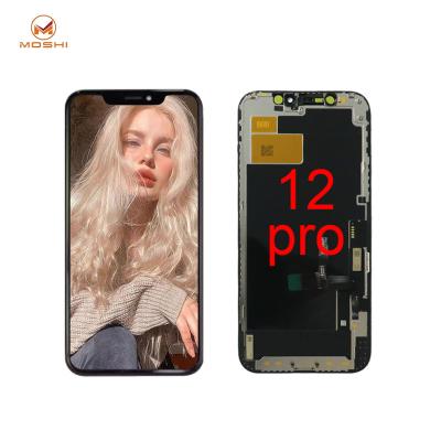 China Wholesale MOSHI Mobile Phone LCDs for iphone 12 pro display replacement mobile phone touch screen for iphone 12 lcd display for iphone 12/12 pro for sale