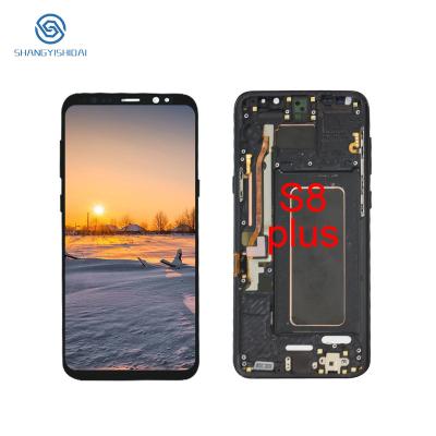 China high quality low price mobile phone lcds repair lcd touch screen display assembly for samsung galaxy s8 plus display for samsung s8 plus for sale