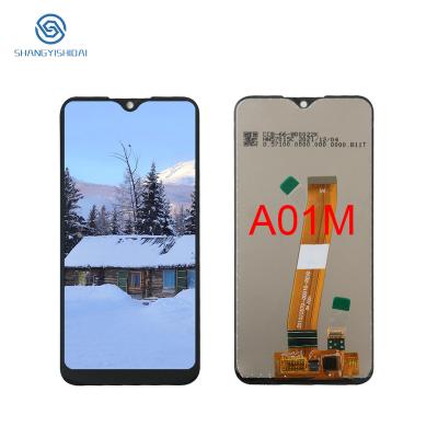 China factory price cell phone screen replacement for samsung lcd display, cell phone lcds for samsung galaxy a01m screen for samsung a01m for sale