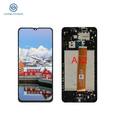 China 100% Test Cell Phone LCDs For Samsung A12 A02 M12 M02 F12 A32 Incell Display Touch Screen Replacement For Samsung A12 for sale