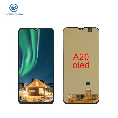 China low price cell phone lcd screens for samsung display lcd, cell phone repair display forSamsung galaxy A20 replacement screen for Samsung A20 for sale