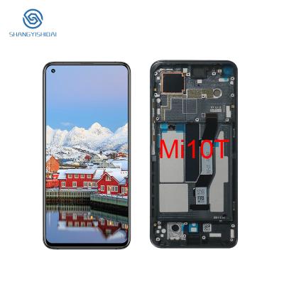 China Replacement Screen Mobile Display For Xiaomi Digitizer Touch Screen For MI 10T MI 10T Display Mobile Phone LCDs for sale