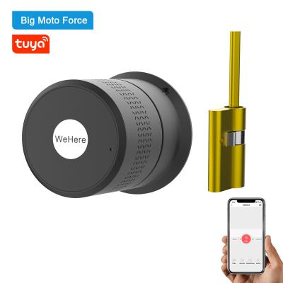 China Wehere M521 Lock Cylinders Length TTLock Digital Smart Door Lock Office Hotel Residence WIFI APP Adjustable Mechanical Numeric Keypad Key Combination for sale