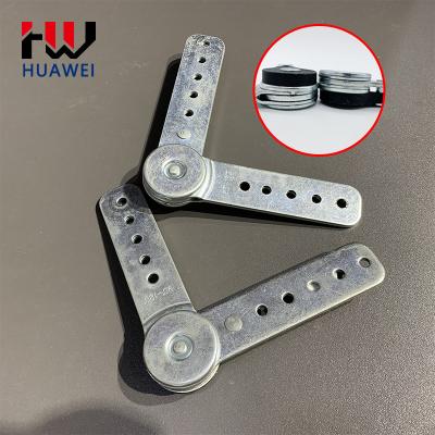 China HUAWEI Lower Prices Durable Folding Recliner Ratchet Murphy Bed Headrest Hinges Sofa Adjustable Mechanism For Furniture Accessories for sale