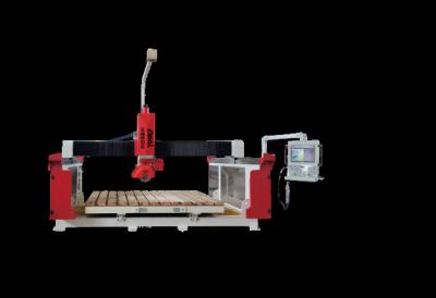 China Industrial Automatic 5 Axis Bridge Saw Tile Stone Cutting Machine for sale