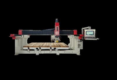 China Customized CNC Stone Cutting Bridge Saw Machine 4 Axis 75KW for sale