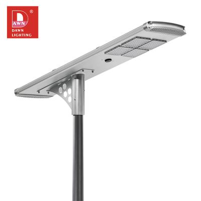 China New design energy saving IP65 30 road 40 50 60 80 100 120 watt all in one integrated solar led street light à venda