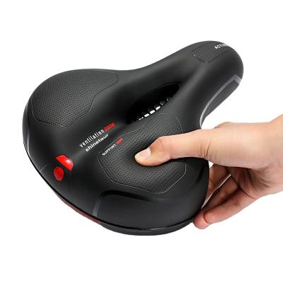 China 2022 Latest Motion Bicycle Saddle Cushion Round Bicycle Saddle Cover Bicycle Seat Soft Pad Bike for sale