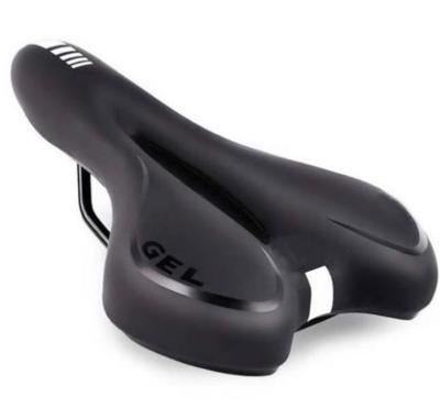 China Breathable Wide Soft Padded Bicycle Saddle Hybrid Gel Bicycle Saddle Breathable Gel Bicycle Saddle for sale