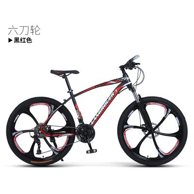 China Factory High Carbon Steel By Axle Carbon Fiber 29 Inch Mountain Bike MTB Bicycle With Fork Suspension for sale