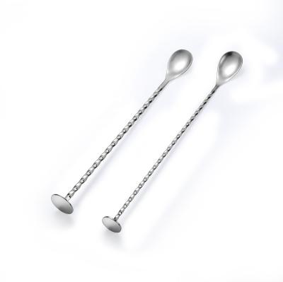 China Viable Hot Sale Stainless Steel Bar Cocktail Spoon for sale